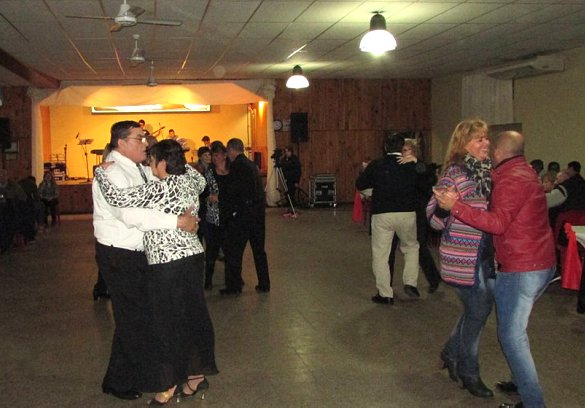 Suardi también festejó con la 