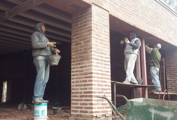Tiro Federal sigue trabajando en dos importantes obras