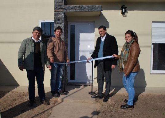 Brinkmann: Entregaron una nueva vivienda del Plan 