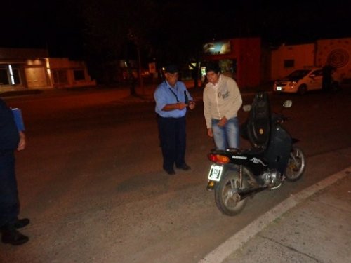 Morteros: Secuestraron varias motos en diferentes controles