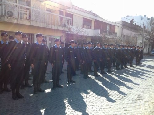 Presentaron los nuevos agentes policiales de la Departamental San Justo