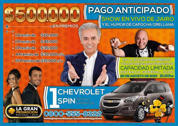 Sortean el Pago Anticipado de la Gran Promoción Regional