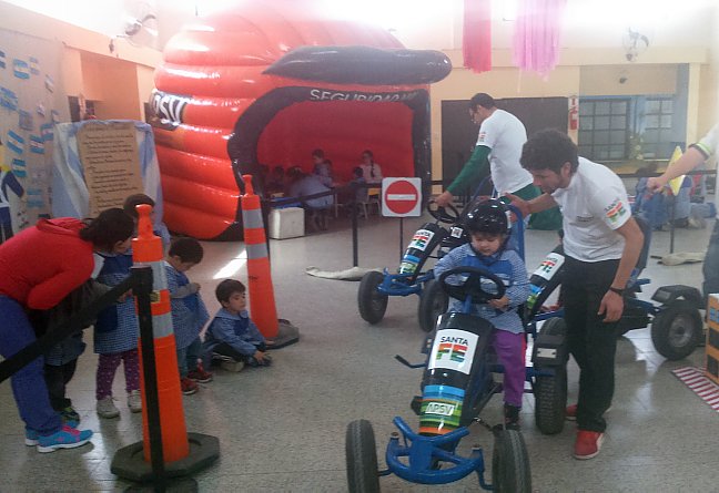 Suardi: La APSV organizó una jornada para los niños del Jardín 165