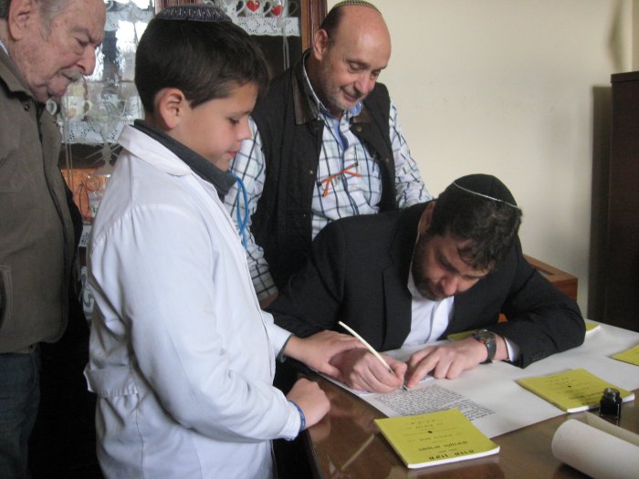 Moisés Ville recibió a los escribas del Antiguo Testamento