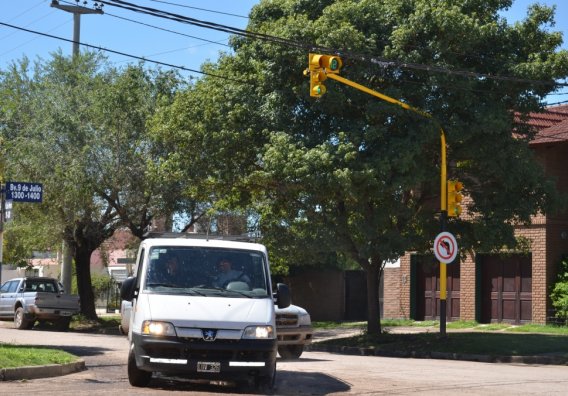 La Municipalidad de Morteros moderniza los semáforos