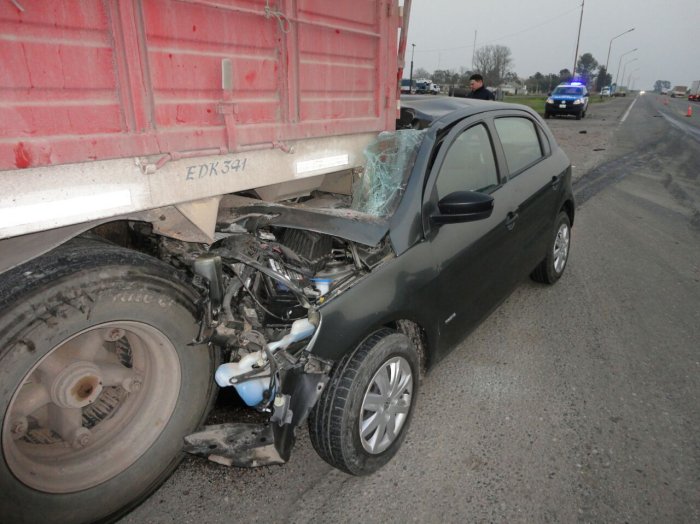 Tres lesionados en un accidente en Curupaity