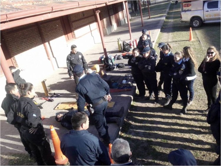 Brinkmann: El GERS brindó capacitación a policías