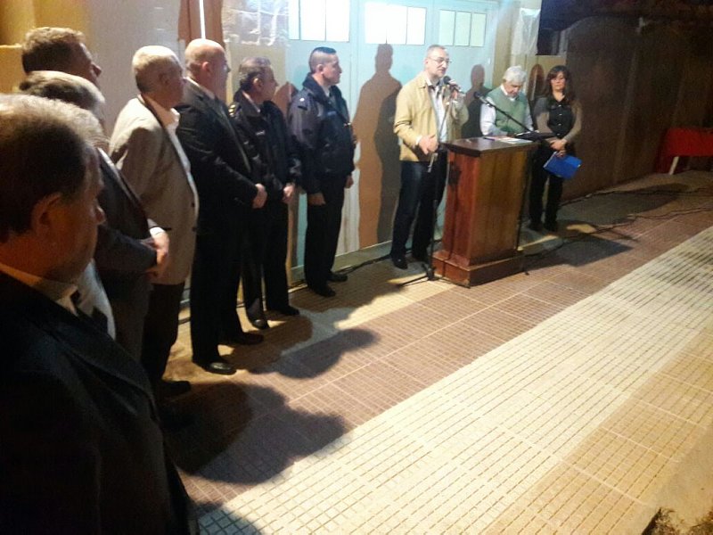 Eusebia: Inauguraron mejoras en la Comisaría y un centro de monitoreo