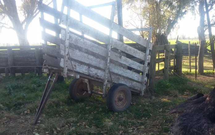 Encuentran en Freyre implemento robado en Brinkmann