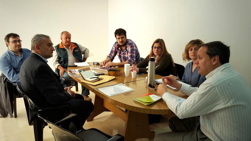 Calvo se reunió con empresarios de Sunchales