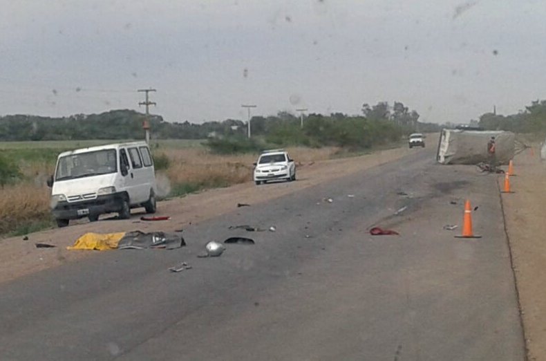 Un motociclista murió en un accidente en ruta 10
