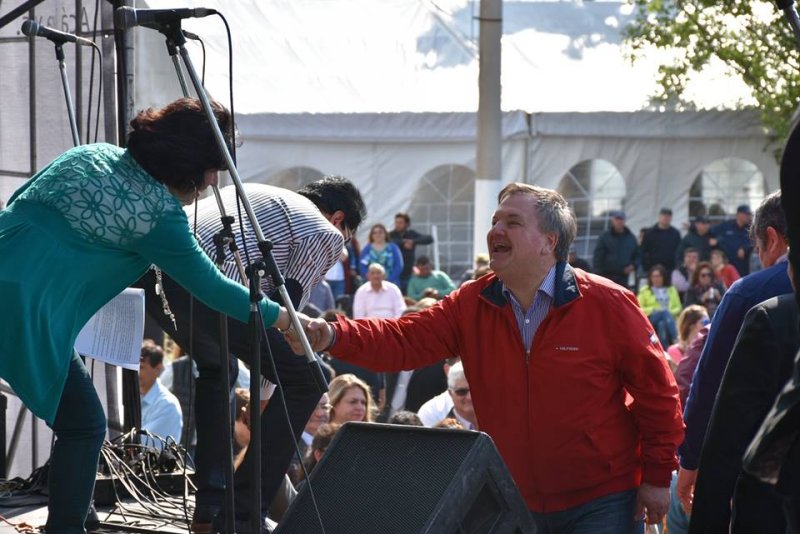 Michlig mostró su satisfacción por la 3° Fiesta de la Confraternidad
