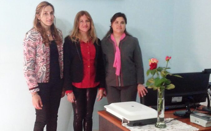 Col. Vignaud: Inauguraron equipamiento digital para DNI y pasaporte