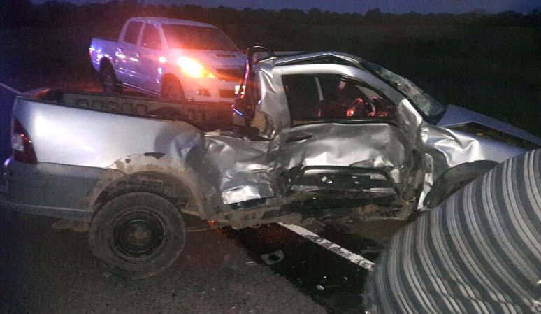 Accidente dejó heridos leves en el límite interprovincial