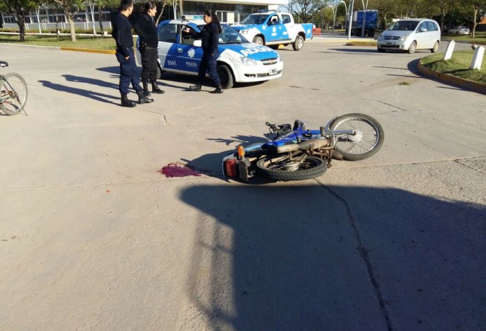 Motociclista grave en un accidente en Ceres