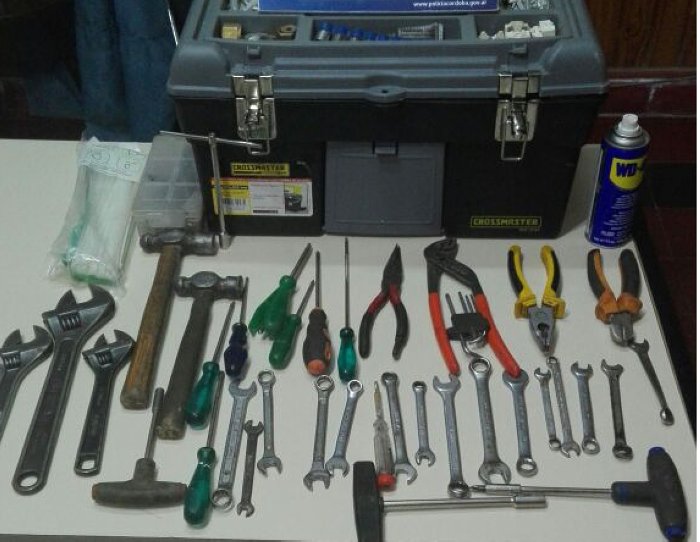 Brinkmann: Dos menores implicados en un robo de herramientas