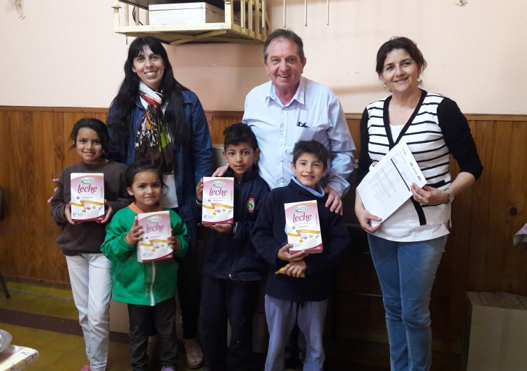 Brinkmann: Entregaron 700 cajas del programa 