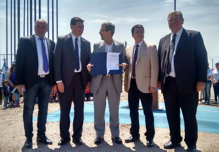 Avalle y los Intendentes inauguraron el Parque Industrial del Noreste Cordobés