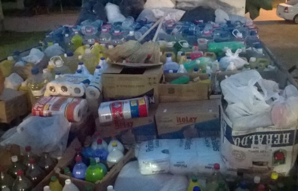 Brinkmann envió su ayuda solidaria a Río Ceballos