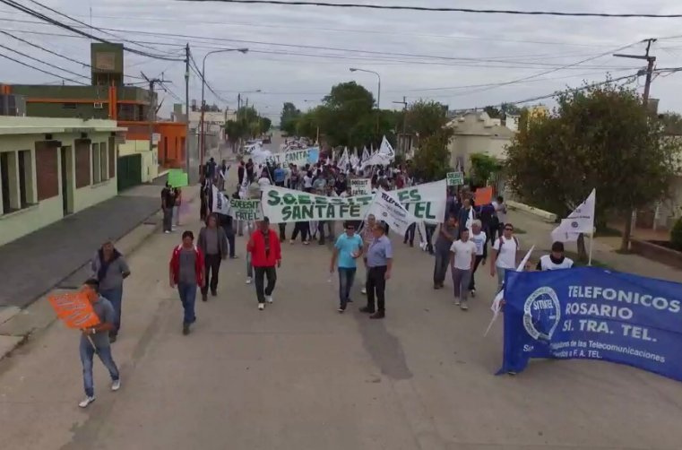 Movilización y escrache por los despidos en la Cooperativa de Brinkmann
