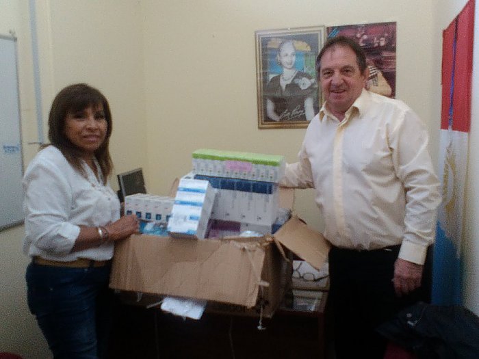 Brinkmann: El SEP donó medicamentos al Centro de Salud