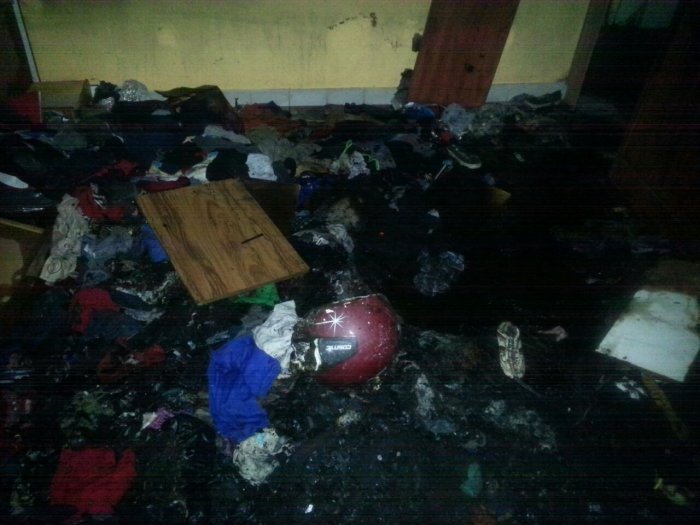 Incendio destruyó una vivienda de Colonia Bicha
