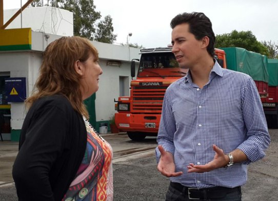 El Ministro Calvo recorrió localidades inundadas del Departamento San Justo