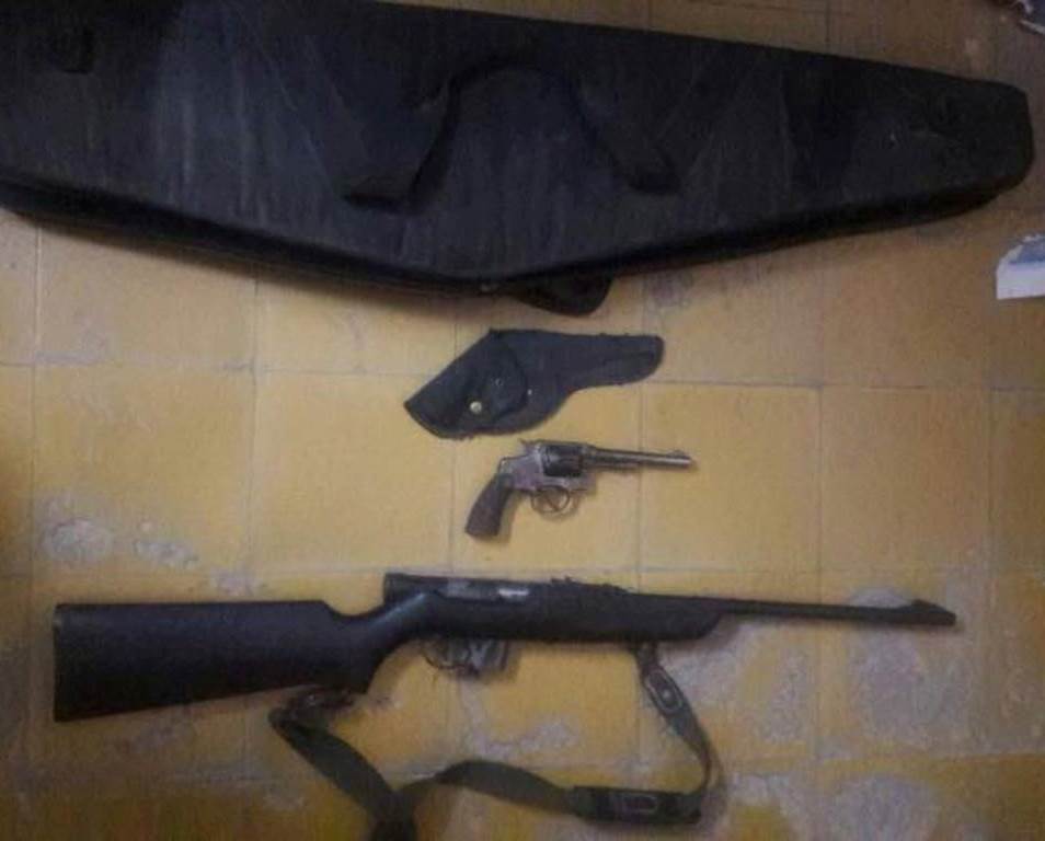 Suardi: detienen a una persona y secuestran armas de fuego