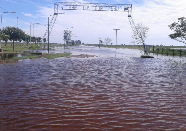 Confirmaron obras para evitar nuevas inundaciones en Eustolia
