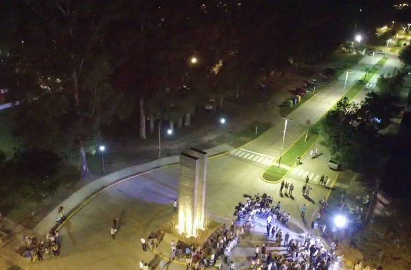 Brinkmann: Inauguraron el Monumento al Bicentenario