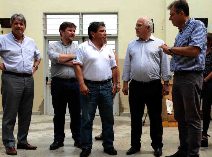 Lifchitz visitó Rafaela para evaluar las consecuencias de la tormenta