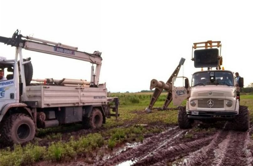 La EPE avanza en la recuperación del servicio eléctrico
