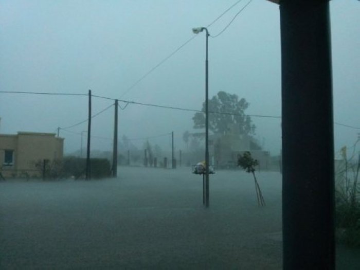 Col. Fidela y Marini desvastadas por las lluvias