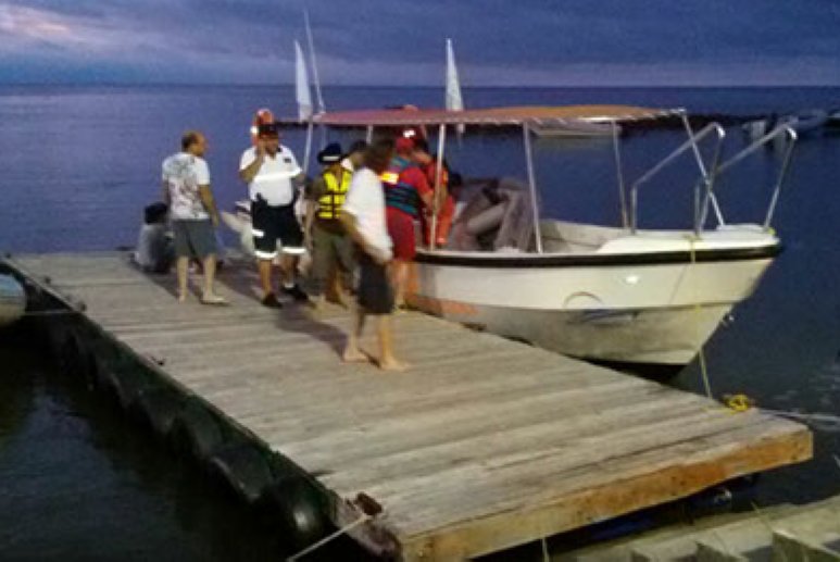 Miramar: Rescataron a un turista que fue arrastrado por el viento