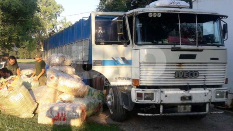 Ceres: Gendarmería detectó un contrabando por casi 5 millones de pesos
