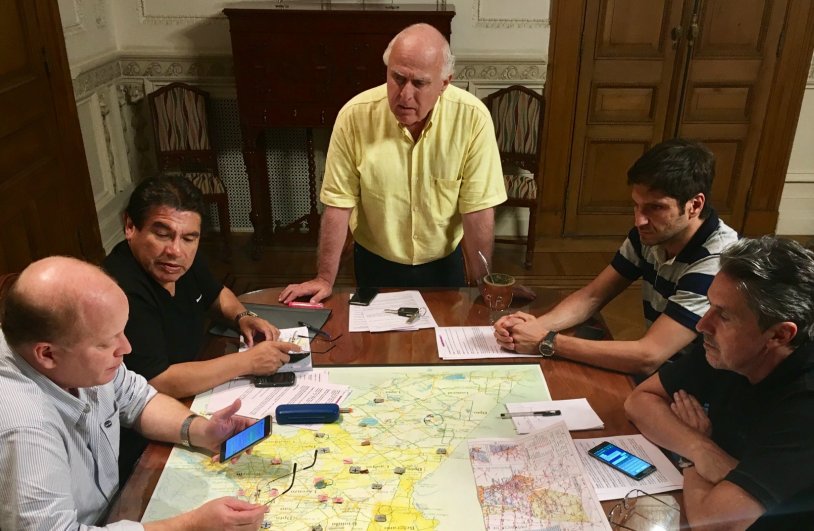 Lifchitz analizó la situación por la emergencia hídrica