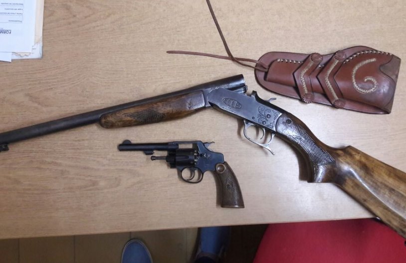 Suardi: Incautaron dos armas en un domicilio de Bo. San Miguel