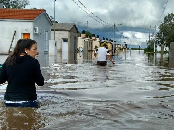 Inundaciones: Dramática situación en la localidad de Idiazábal