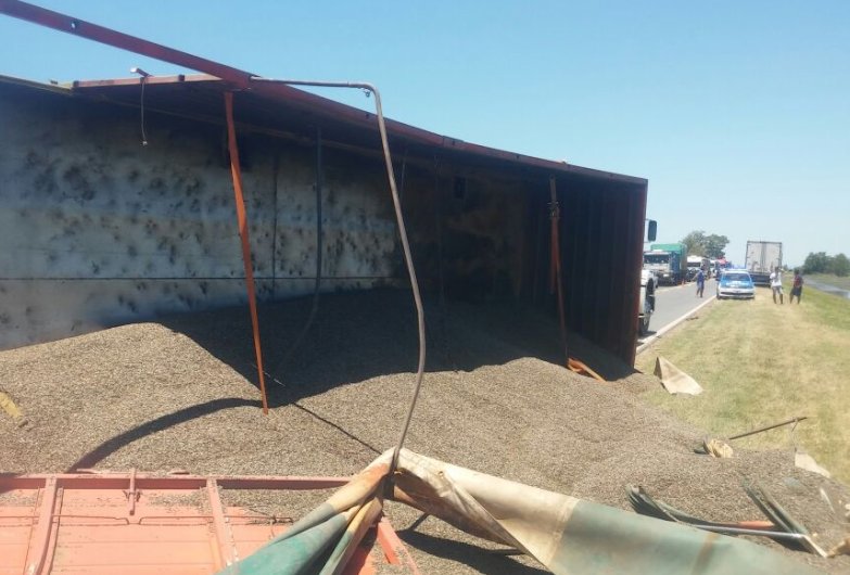 Importante accidente en la ruta 34