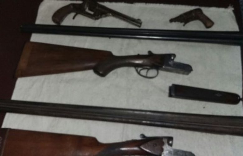 Suardi: Detuvieron a dos individuos y recuperaron armas robadas