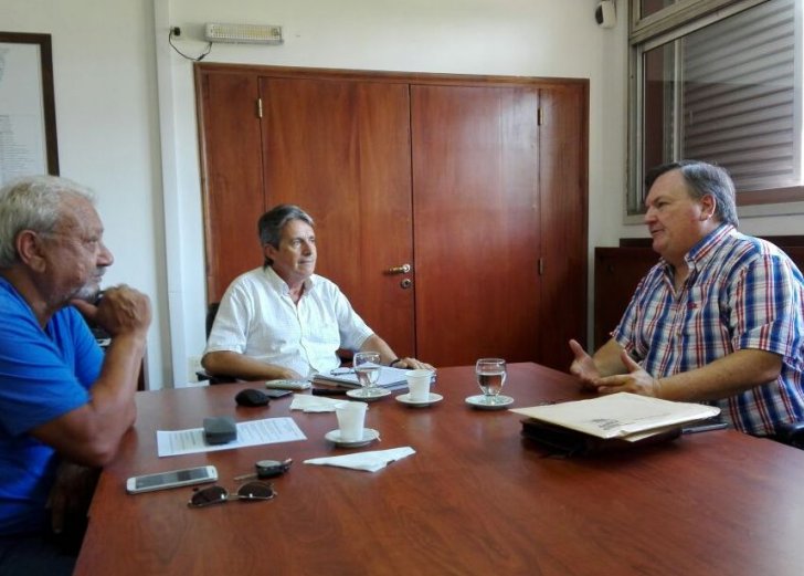Michlig le pidió a Garibay obras hídricas y viales