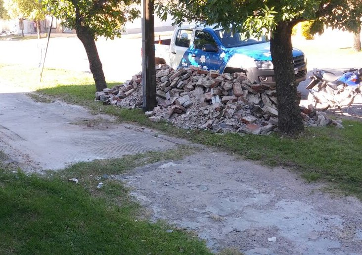 Robaron en una obra en construcción de San Guillermo