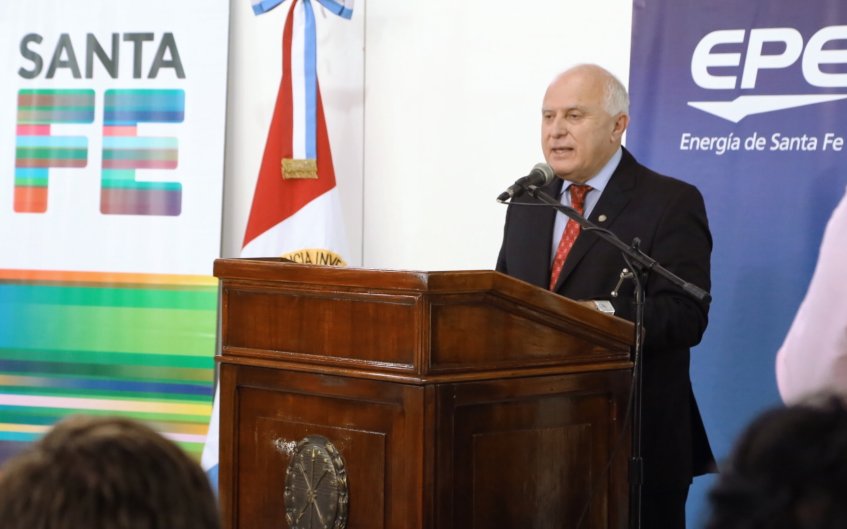 Lifchitz presentó el plan de electrificación del depto. Castellanos