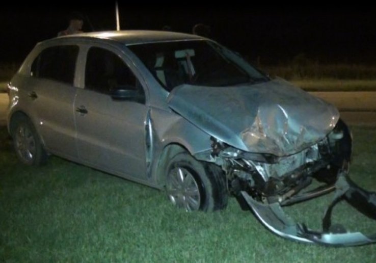 Chocaron un camión y un auto en el acceso sur de Morteros