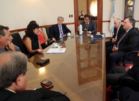 Los padres de María Fernanda fueron recibidos por los Ministros de Seguridad y Justicia