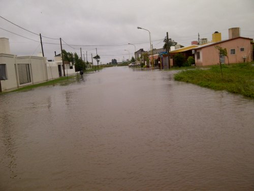 Fuerte temporal dejó lluvias superiores a los 100 mm. en localidades de la región