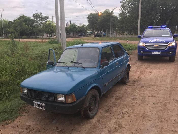 Brinkmann: Recuperaron un auto robado y detuvieron a un joven