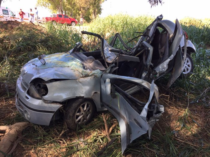 Una mujer murió en un accidente en Porteña