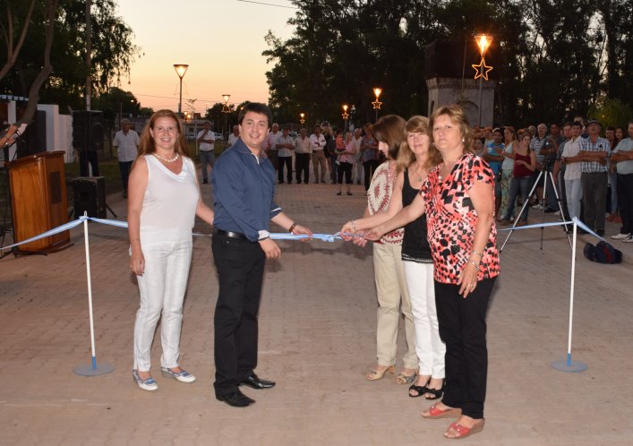 Porteña: Baigorria concretó la inauguración de varias obras públicas