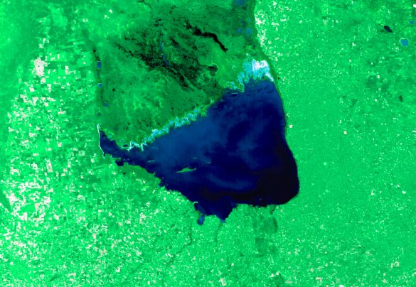 Mar Chiquita creció medio metro como consecuencia de las inundaciones